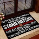 Premium Unique U.S Veteran Door Mat Ultra Soft NDT120706XX - Image 2