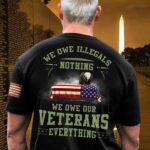 We Owe Our Veterans Everything T-shirt MOI261004 - Image 2