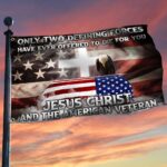 Unique Only Two Defining Forces Have Ever Offered To Die For You Grommet Flag PVC191110