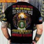Premium Personalised Only Two Defining Forces Have Ever Offered To Die For You T-Shirt PVC240203 - Image 2