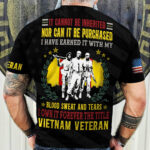 Proud Vietnam Veteran T-Shirt PVC180403 - Image 3