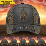 Unique Personalised U.S Veteran 3D Cap PVC110703