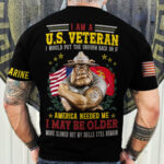 Premium I Am A U.S Veteran T-Shirt NPVC220602 - Image 4
