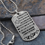 Unique US Veteran Dog Tag - I'm Proud TVNN050901 - Image 6