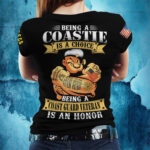 United States Female Veteran T-Shirt DSYF190710 - Image 5