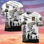 Premium All Gave Some Some Gave All US Veteran T-Shirt APVC030801 - Image 2