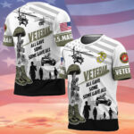 Premium All Gave Some Some Gave All US Veteran T-Shirt APVC030801 - Image 4