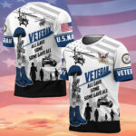 Premium All Gave Some Some Gave All US Veteran T-Shirt APVC030801 - Image 3