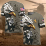 Premium Eagle US Veteran T-Shirt APVC040801 - Image 9