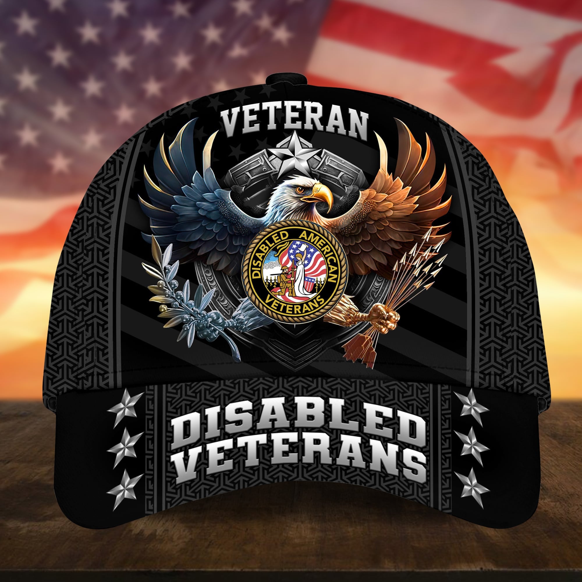 1691726605423.jpg Premium US Disabled Veterans Cap APVC110810 - Image 1