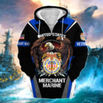 Premium Honoring All Who Served US Veteran Zip Hoodie NPVC200901 - Image 8