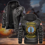 Premium Honoring All Who Served US Veteran Leather Jacket APVC130904 - Image 3
