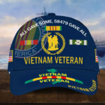 Vietnam Veteran Hat, Personalized Cap Gift For Gift For Veterans Day, Father's Day, Memorial Day VPVC0011 - Image 8