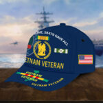 Vietnam Veteran Hat, Personalized Cap Gift For Gift For Veterans Day, Father's Day, Memorial Day VPVC0011 - Image 9
