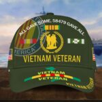 Vietnam Veteran Hat, Personalized Cap Gift For Gift For Veterans Day, Father's Day, Memorial Day VPVC0011 - Image 11