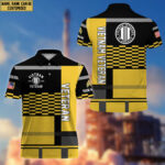Premium Custom Name, Rank Vietnam Veteran Polo Shirt, Gift for Vietnam Veteran VPVC201006 - Image 3