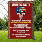 Premium US Veterans Metal Sign APVC040602 - Image 6