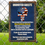 Premium US Veterans Metal Sign APVC040602 - Image 5