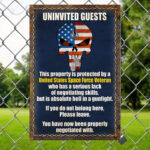 Premium US Veterans Metal Sign APVC040602 - Image 9
