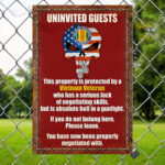 Premium US Veterans Metal Sign APVC040602 - Image 11