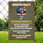 Premium US Veterans Metal Sign APVC040602 - Image 3