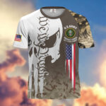 Premium My Time In Uniform Is Over But Being A Veteran Never Ends US Veterans T-Shirt APHN300701 - Image 5