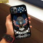 Premium Custom Name, Rank Navy Veteran Phone Case, Gifts For Navy Veteran, Gifts For Dad, For Husband VPVC500502 - Image 3