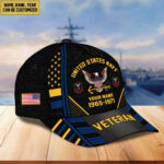 Custom Name, Rank, Years Of Service US Veterans Cap ESYF060801 - Image 12