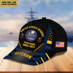 Custom Name, Rank, Years Of Service US Veterans Cap ESYF060801 - Image 16