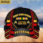 Custom Name, Rank, Years Of Service US Veterans Cap ESYF060801 - Image 41