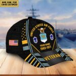Custom Name, Rank, Years Of Service US Veterans Cap ESYF060801 - Image 24