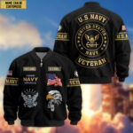 Personalized US Veterans Bomber Jacket ESYF120901, Gifts For US Veterans, Gifts For Veterans Day - Image 8