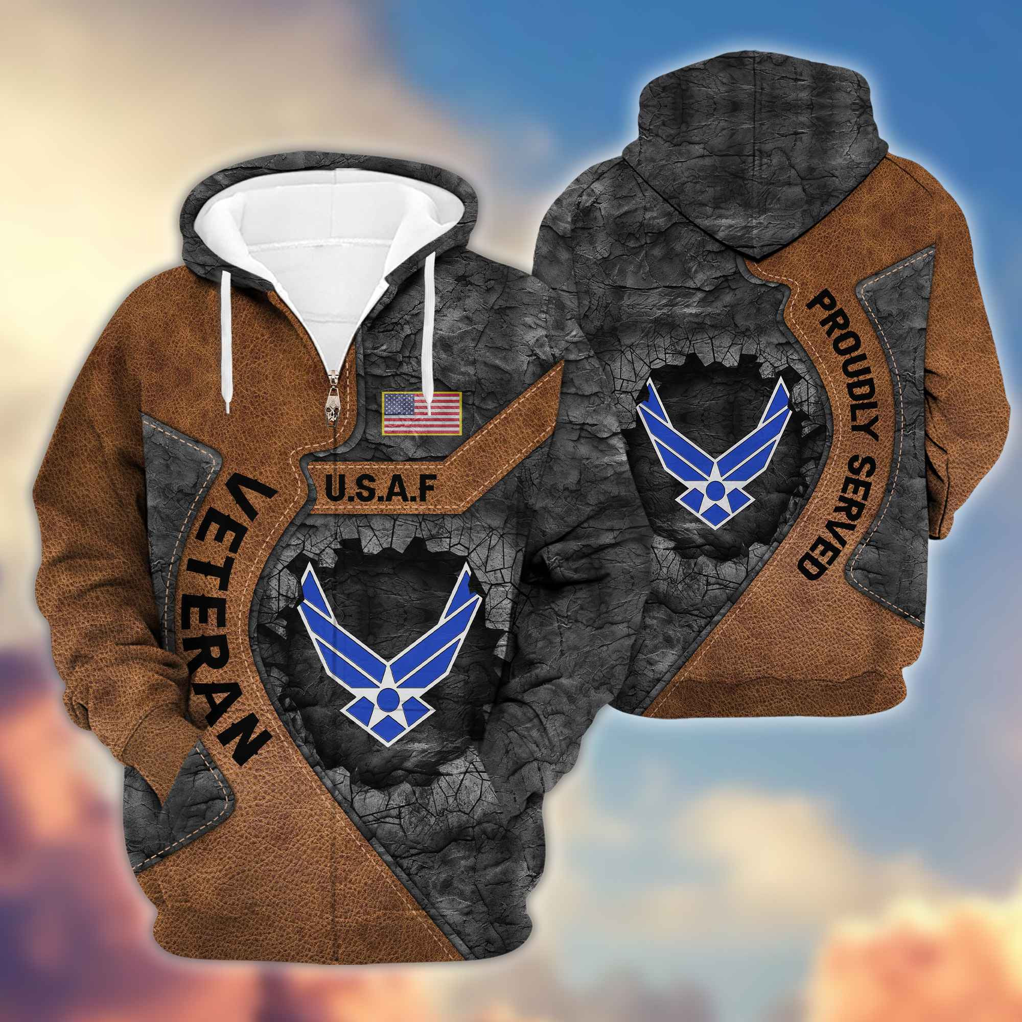 1728444802828.jpg Premium USAF Veterans Zip Hoodie VPVC603904, Gifts For Air Force Veteran - Image 1
