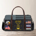 Custom Name US Veterans Travel Bag, Gifts For Veterans Day DSKQ181014 - Image 9