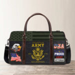 Custom Name US Veterans Travel Bag, Gifts For Veterans Day DSKQ181014 - Image 2