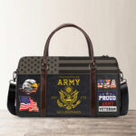 Custom Name US Veterans Travel Bag, Gifts For Veterans Day DSKQ181014 - Image 3