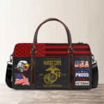 Custom Name US Veterans Travel Bag, Gifts For Veterans Day DSKQ181014 - Image 7
