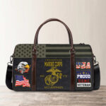 Custom Name US Veterans Travel Bag, Gifts For Veterans Day DSKQ181014 - Image 8