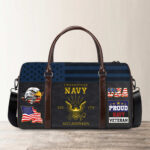 Custom Name US Veterans Travel Bag, Gifts For Veterans Day DSKQ181014 - Image 5