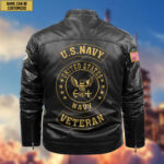 Premium Personalized US Veterans Leather Jackets BPVC231001, Gifts For US Veterans - Image 10