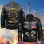 Premium Personalized US Veterans Leather Jackets BPVC231001, Gifts For US Veterans - Image 11