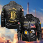 Premium Personalized US Veterans Leather Jackets BPVC231001, Gifts For US Veterans - Image 29