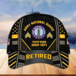 Premium Custom Name, Rank, Years Of Service US Retired Cap BPVC301010 - Image 9
