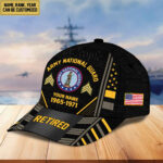 Premium Custom Name, Rank, Years Of Service US Retired Cap BPVC301010 - Image 10