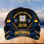Premium Custom Name, Rank, Years Of Service US Retired Cap BPVC301010 - Image 30