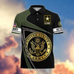 US Veterans Polo Shirt ESKQ230113, Gifts For US Veterans, Gifts On Father's Day, Independence Day, Veterans Day. - Image 2