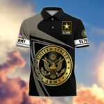 US Veterans Polo Shirt ESKQ230113, Gifts For US Veterans, Gifts On Father's Day, Independence Day, Veterans Day. - Image 5