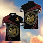 US Veterans Polo Shirt ESKQ230113, Gifts For US Veterans, Gifts On Father's Day, Independence Day, Veterans Day. - Image 37