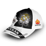 USMC Custom Cap VPVC008303, Gifts For Marine Veteran, Best Gifts On Father's Day, Armed Forces Day, Independence Day, Veterans Day. - Image 3