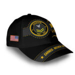 Premium US Navy Cap VPVC008602, Custom Name, Rank, Year, Gifts For Navy Veteran, Best Gifts On Father's Day, Armed Forces Day, Independence Day, Veterans Day. - Image 2
